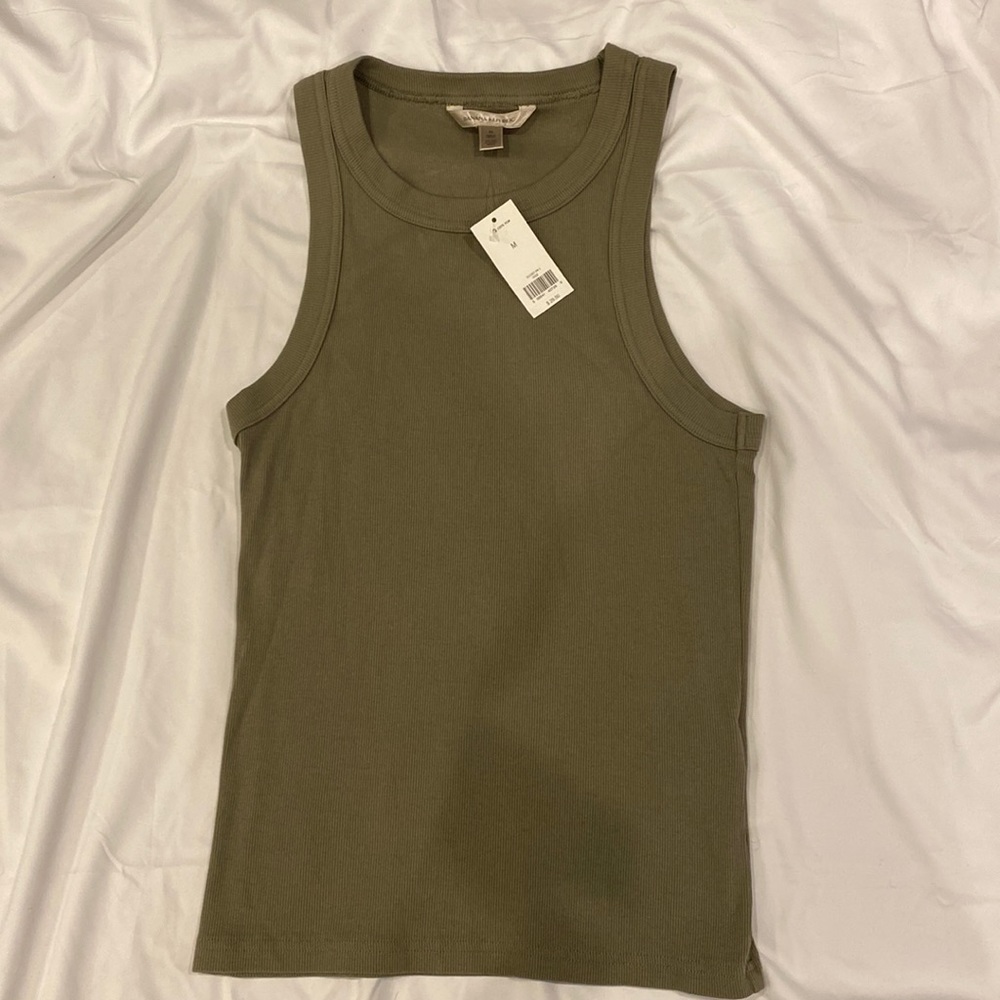 Banana republic racer back tank